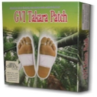 Takara Patch  Rapid Detoxification Product - cleanse and detoxify your body  - herbal foot pouch 